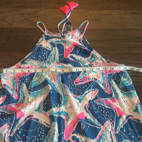 Lilly Pulitzer Margot Swing Dress in Indigo Star Struck Sz M - Picture 11 of 13